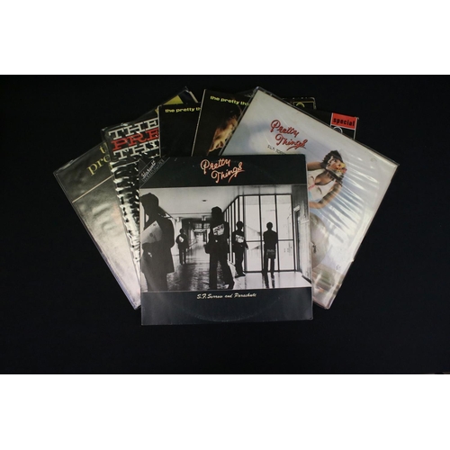 634 - Vinyl - 11 The Pretty Things albums to include The Pretty Things (original UK 1st pressing on Fontan... 