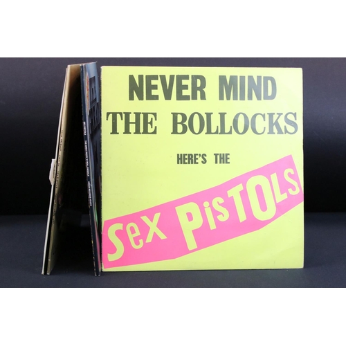 649 - Vinyl - 3 Sex Pistols LPs and 1 12