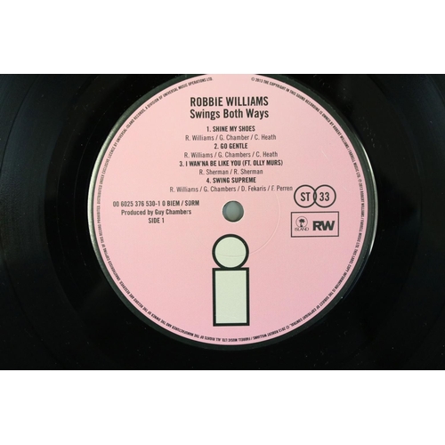 653 - Vinyl - Robbie Williams Swings Both Ways on Island Records 3765303. Original UK 2013 1st Pressing, L... 