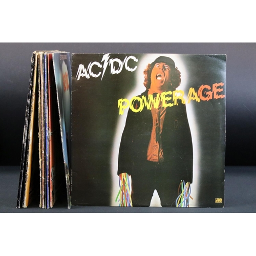 663 - Vinyl - 6 ACDC LPs and 8 12