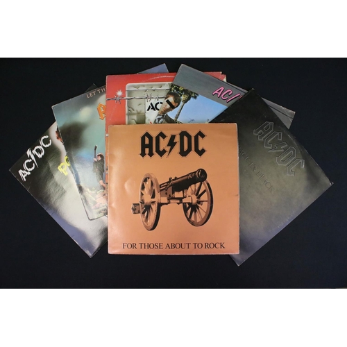 663 - Vinyl - 6 ACDC LPs and 8 12