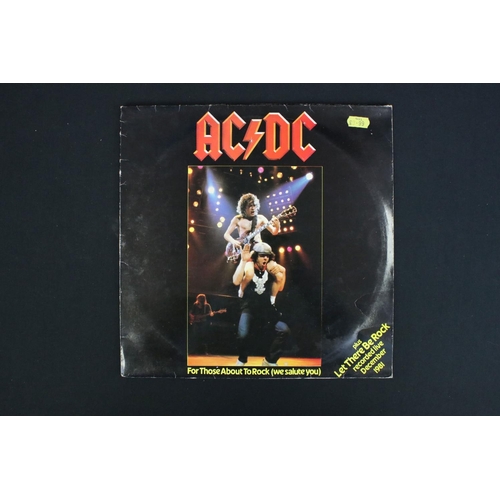 663 - Vinyl - 6 ACDC LPs and 8 12