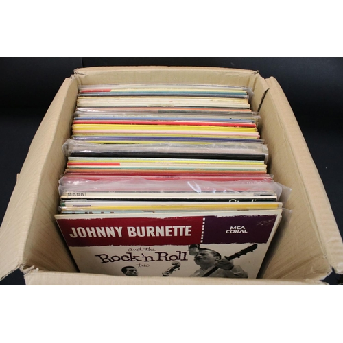 146 - Vinyl - Approx 70 rock n roll / rockabilly LPs including Johnny Kidd & The Pirates, Johnny Otis, The... 