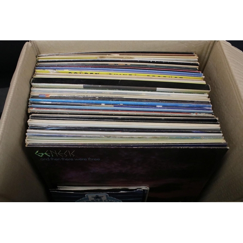 343 - Vinyl - Approx 100 LPs spanning genres and decades to include Rainbow, Genesis, Bruce Springsteen, X... 