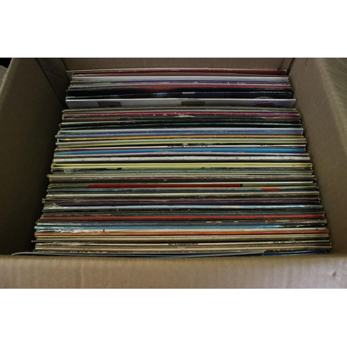 343 - Vinyl - Approx 100 LPs spanning genres and decades to include Rainbow, Genesis, Bruce Springsteen, X... 