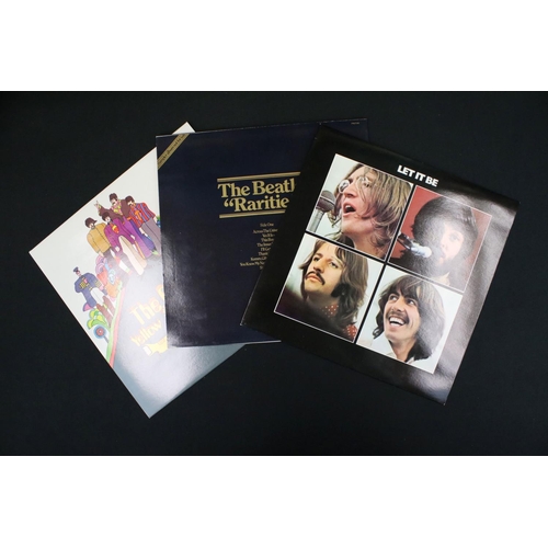 689 - Vinyl - The Beatles Collection on Parlophone BC13, 13 x Beatles stereo LPs in custom blue box, no po... 