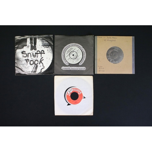 436 - Vinyl - Punk - 9 original UK Punk 7” singles on Stiff Records including promo, to include: The Damne... 