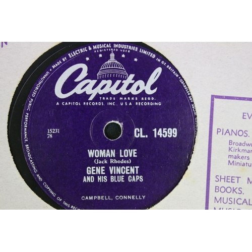 443 - Vinyl - 38 Rock N Roll / Rockabilly Original UK 78s to include: Little Richard, 4 titles: Keep A Kno... 