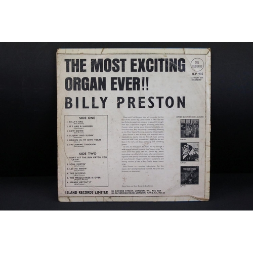 836 - Vinyl - Billy Preston The Most Exciting Organ Ever on Sue Records ILP 935.  Yellow and red Sue Recor... 