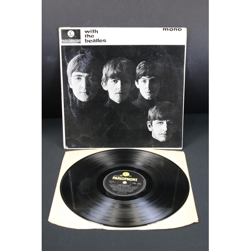 839 - Vinyl - 2 Beatles LPs to include With The Beatles (PMC 1206) Recording First Published and Dominion ... 