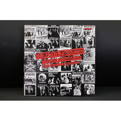 854 - Vinyl - The Rolling Stones The Singles Collection The London Years 4 LP Box Set, box, sleeves, bookl... 