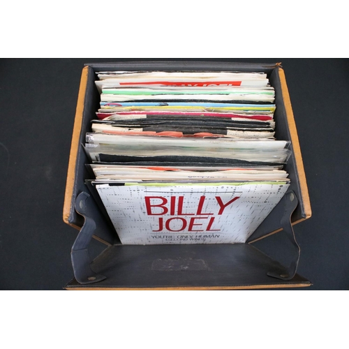 345 - Vinyl - Over 50 Billy Joel 7” singles to include Promos foreign pressings (including 7 Japanese) and... 