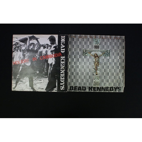 858 - Vinyl - Punk - Dead Kennedys 2 albums, 2 12” and 4 7” singles, to include Fresh Fruit For Rotting Ve... 