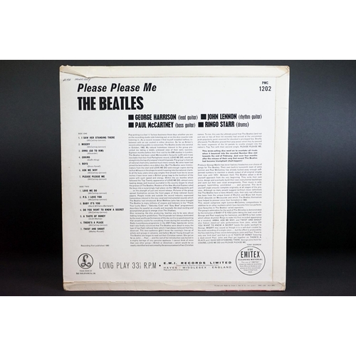 1 - Vinyl - The Beatles Please Please Me rare UK mono early pressing on Parlophone PMC 1202 with gold le... 