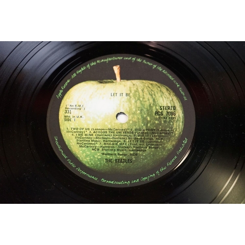 13 - Vinyl - The Beatles Let It Be Box set on Apple Records PXS 1. Complete with original Apple poster, r... 