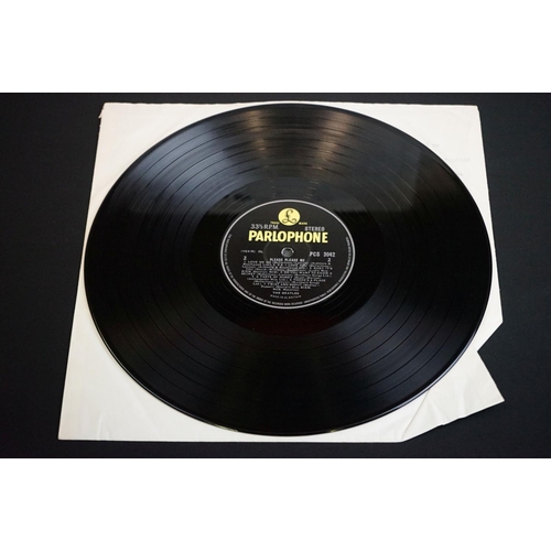 2 - Vinyl - The Beatles Please Please Me PCS 3042 extremely rare third Stereo pressing with 33 1/3 to bl... 