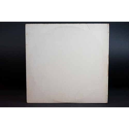 3 - Vinyl - The Beatles - White Album, mono top loader, low number 0005418, no EMI on the labels, Apple ... 