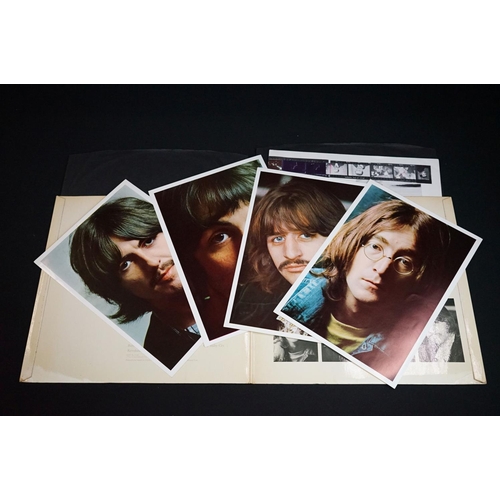 5 - Vinyl - The Beatles White Album mono PMC 7067 numbered 0151280 top loader with inserts and black inn... 