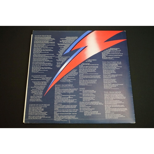 8 - Vinyl - David Bowie Aladdin Sane on RCA Victor RS 1001 / LSP 4852.  First gatefold pressing with 3T ... 