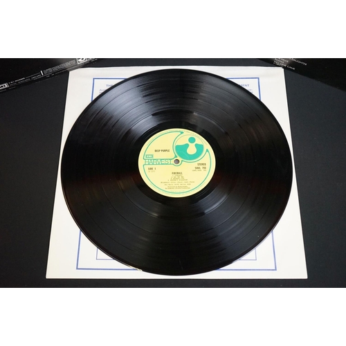 510 - Vinyl - Deep Purple Fireball (SHVL 793) early press on the green Harvest labels, 2U 3U matrices.  Te... 