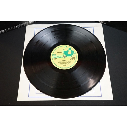 510 - Vinyl - Deep Purple Fireball (SHVL 793) early press on the green Harvest labels, 2U 3U matrices.  Te... 