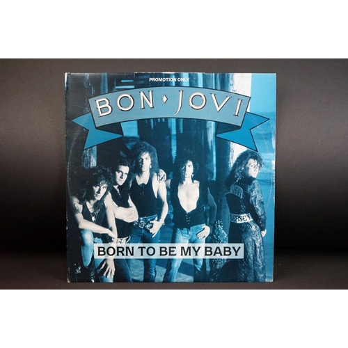 517 - Vinyl - Bon Jovi & related LPs and 12