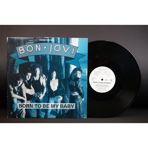 517 - Vinyl - Bon Jovi & related LPs and 12