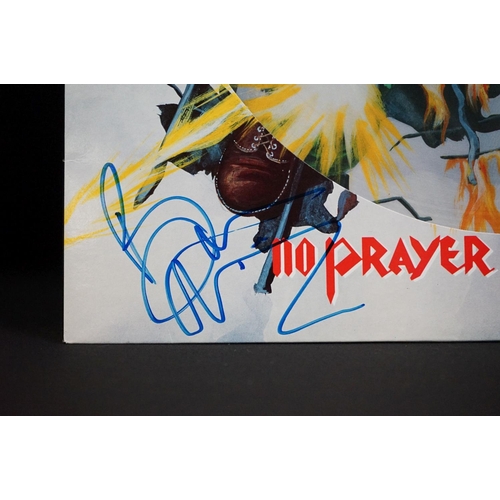 519 - Vinyl & Autograph - 12 Iron Maiden & related records to include No Prayer For The Dying limited edit... 