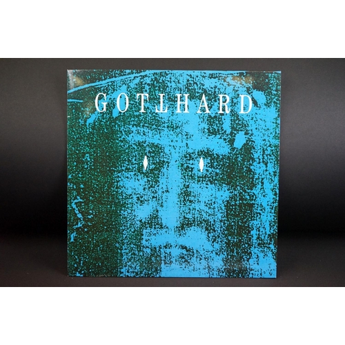 520 - Vinyl - Gotthard self titled LP on Ariola 212 306.  Extremely rare version with blue cover.  Sleeve ... 