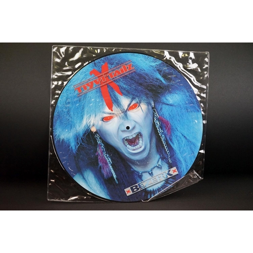 528 - Vinyl - Six picture discs to include Def Leppard Adrenalize limited edition numbered 1111 (514256-1)... 