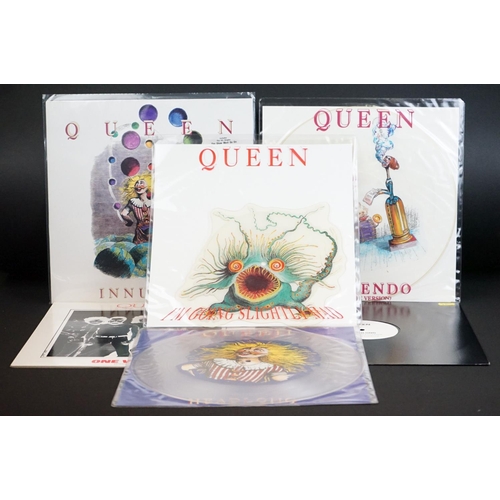 531 - Vinyl - Queen - 1 LP and 5 12