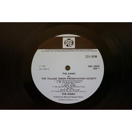 56 - Vinyl - The Kinks The Kinks Are The Village Green Preservation Society. 2 different pressings to inc... 