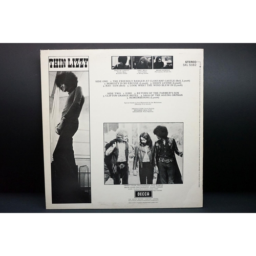 63 - Vinyl - Thin Lizzy self titled first press on Decca SKL 5082.  3D / 3D matrices. Sleeve & Vinyl Ex