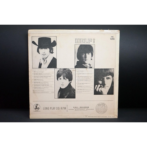 66 - Vinyl - The Beatles Help! PMC 1255.  The Gramophone Co Ltd and Sold In The UK to label, Emitex inner... 