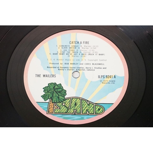 18 - Vinyl - Bob Marley & The Wailers Catch A Fire on Island Records ILPS 9241. Original UK 1973 1st pres... 