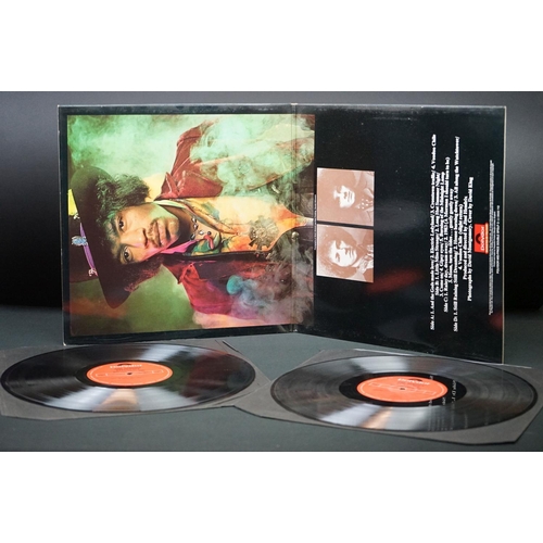 68 - Vinyl - Jimi Hendrix Electric Ladyland rerelease on Polydor SPDLP3 rerelease on red Polydor label, b... 