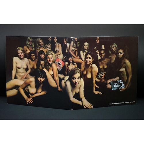 68 - Vinyl - Jimi Hendrix Electric Ladyland rerelease on Polydor SPDLP3 rerelease on red Polydor label, b... 