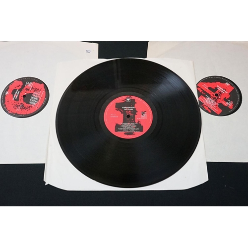 73 - Vinyl – 6 The Clash LPs and 2 12” singles to include Sandinista (Original UK triple album with hype ... 