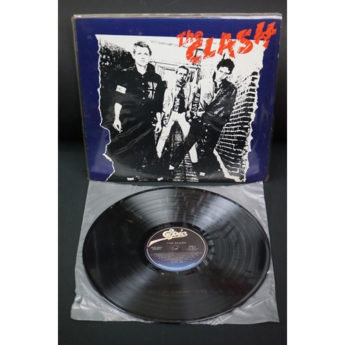 74 - Vinyl - The Clash 4 different pressings of their debut self titled album to include Original UK 1977... 