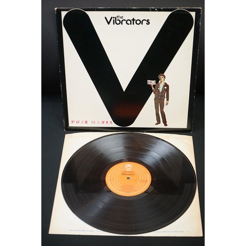 75 - Vinyl – 3 The Vibrators LPs to include Pure Mania (Original UK 1977 on Epic Records EPC 82097) Vg+, ... 