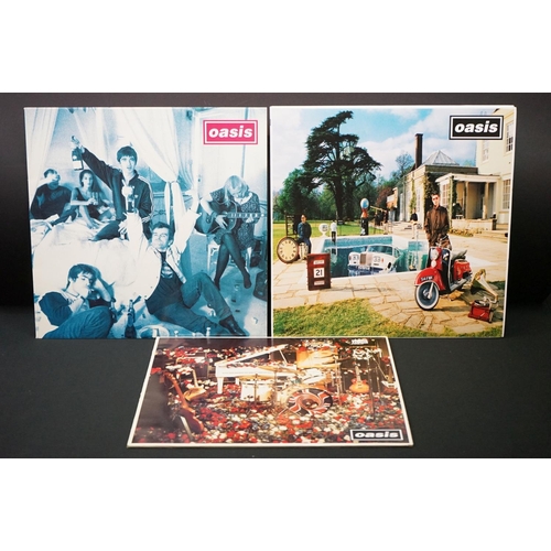 Vinyl – Oasis 1 LP and 2 12” singles to include Be Here Now (Creation ...