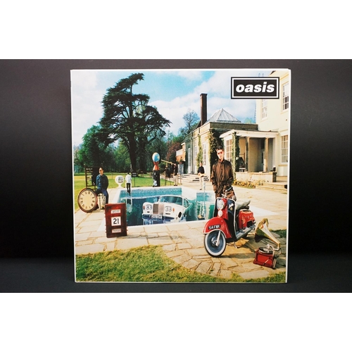 80 - Vinyl – Oasis 1 LP and 2 12” singles to include Be Here Now (Creation Records CRELP 219) gatefold sl... 