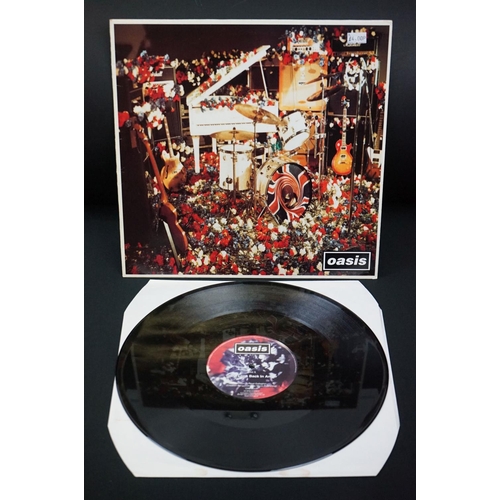 80 - Vinyl – Oasis 1 LP and 2 12” singles to include Be Here Now (Creation Records CRELP 219) gatefold sl... 