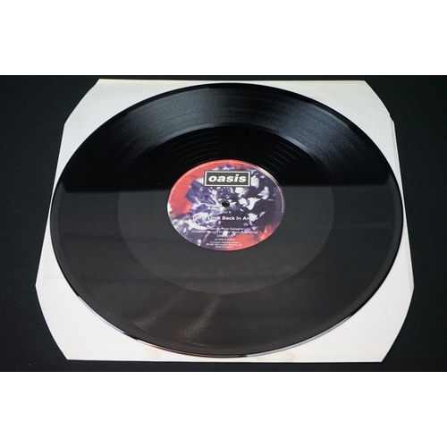 80 - Vinyl – Oasis 1 LP and 2 12” singles to include Be Here Now (Creation Records CRELP 219) gatefold sl... 