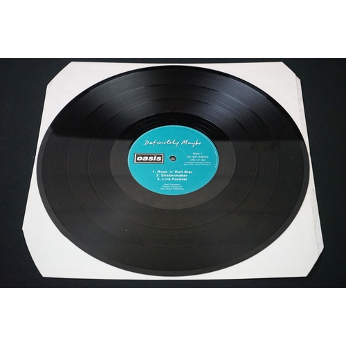 81 - Vinyl - Oasis Definitely Maybe on Creation CRELP 169.  Sleeve Ex, Vinyl Vg+ with some blemishes to s... 