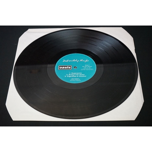 81 - Vinyl - Oasis Definitely Maybe on Creation CRELP 169.  Sleeve Ex, Vinyl Vg+ with some blemishes to s... 