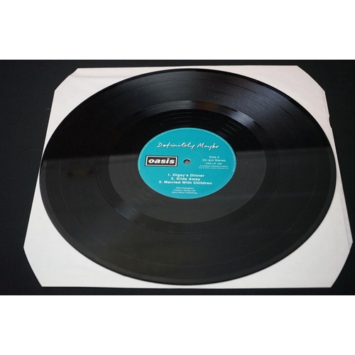 81 - Vinyl - Oasis Definitely Maybe on Creation CRELP 169.  Sleeve Ex, Vinyl Vg+ with some blemishes to s... 