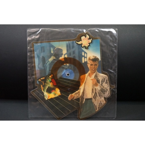 551 - Vinyl - 11 David Bowie LPs, 1 12