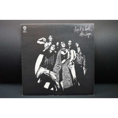 555 - Vinyl - 6 Alice Cooper LPs to include Pretties For You (US press on Straight / Warner) gatefold slee... 