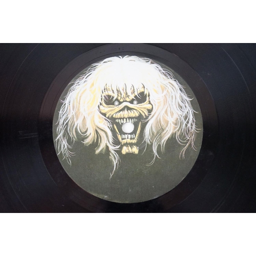 567 - Vinyl - 11 Iron Maiden LPs to include Fear Of The Dark (gatefold), Self Titled (EMC 3330), Seventh S... 